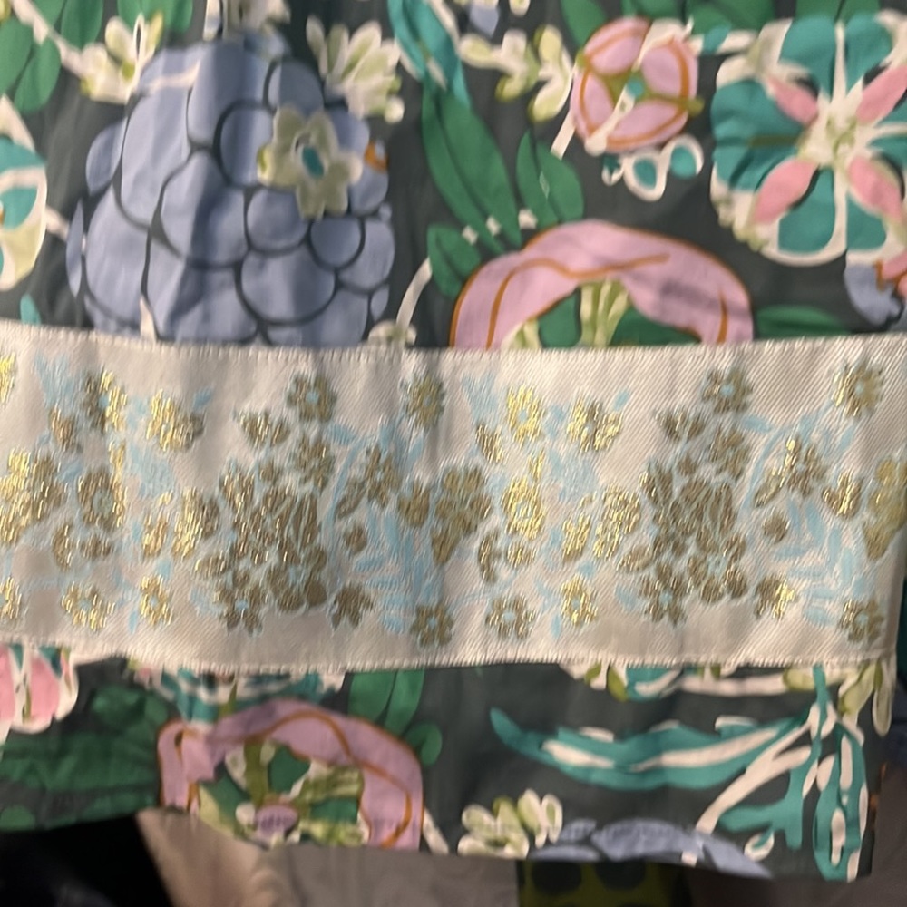 Matilda Jane House of Clouds Floral and Polka Dot Dress EUC Large - Picture 3 of 8